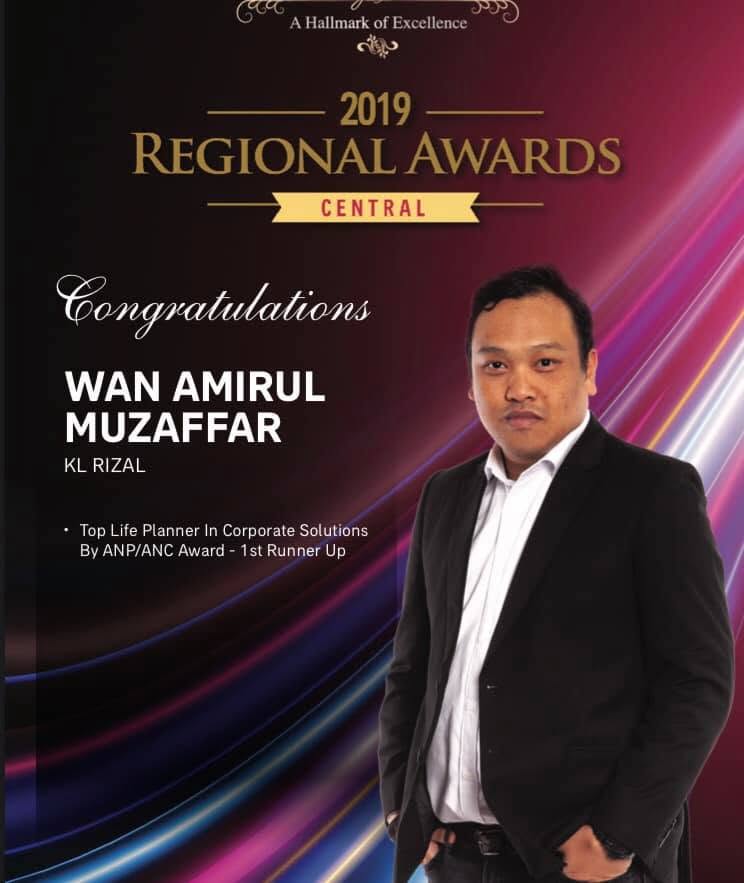 Wan Amirul Muzaffar, penerima AIA Regional Awards 2019
